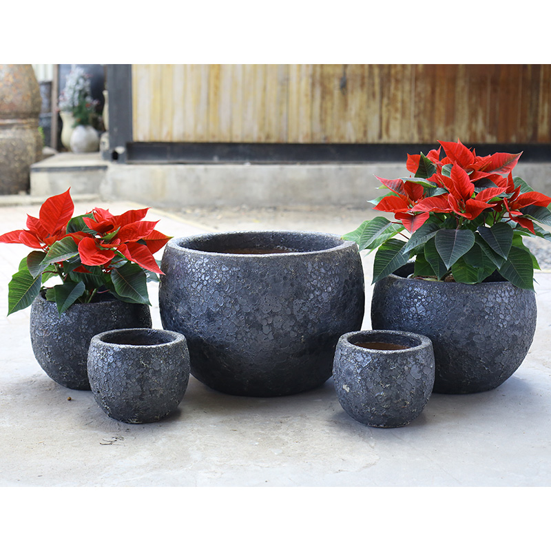 2943 Chậu Atlantic Trái Banh 28x28x22 M26