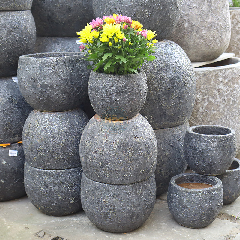 2943 Chậu Atlantic Trái Banh 28x28x22 M26