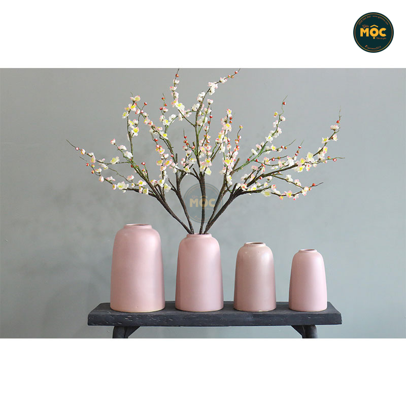 Cắm Hoa Tươi | Mờ | 3742 Bình Hoa Bốn Mùa Chuông H32 20x20x32 M10