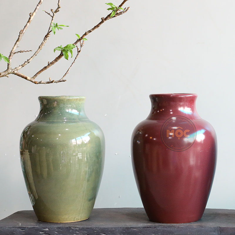 Cắm Hoa Tươi | Bóng | 3570 Bình Hoa Bốn Mùa 25x25x39 M14