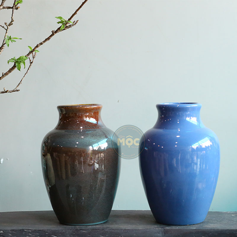 Cắm Hoa Tươi | Bóng | 3570 Bình Hoa Bốn Mùa 25x25x39 M14