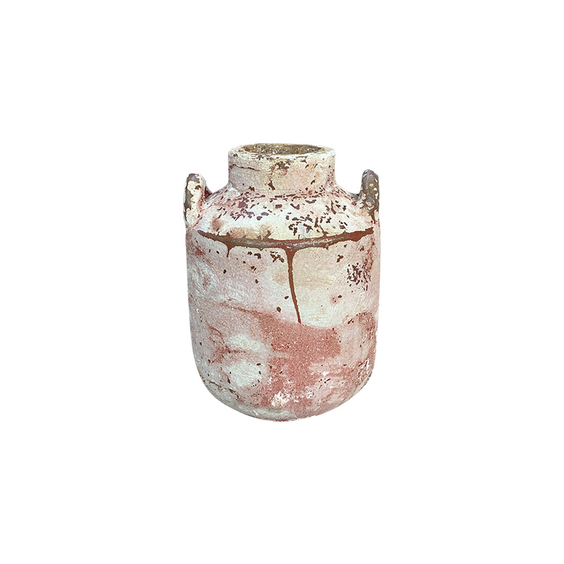 Cắm Hoa Tươi | 3305 Atlantic Bình 2 Quai Đứng Men Lòng 22x22x30 M12