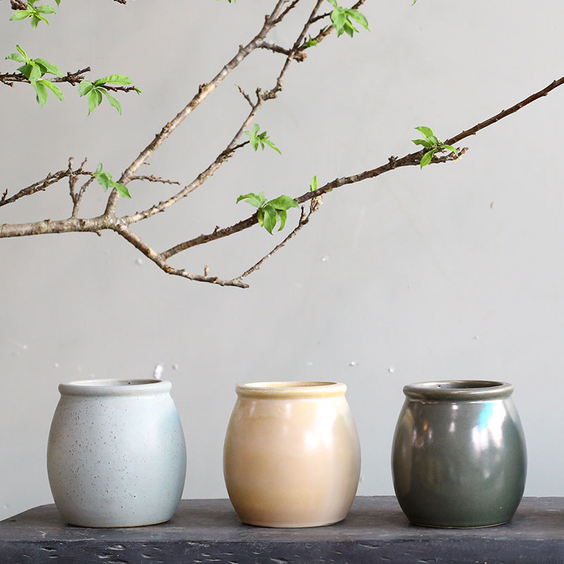 Cắm Hoa Tươi | Mờ | 3578 Bình Hoa Bốn Mùa 15x15x15 M12