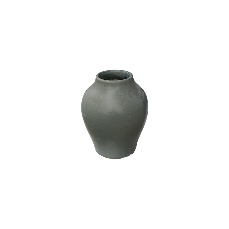 Cắm Hoa Tươi | Mờ | 3707 Bình Vuốt Tay 15x15x19 M8