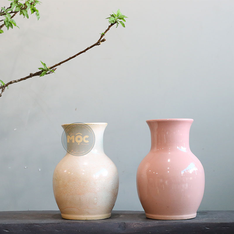 Cắm Hoa Tươi | Bóng | 4068 Bình Hoa Bốn Mùa 18x18x29 M14