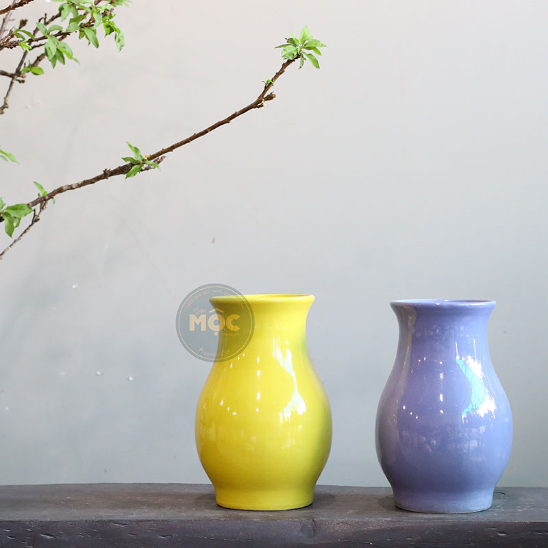 Cắm Hoa Tươi | Bóng | 4071 Bình Hoa Bốn Mùa 17x17x27 M13