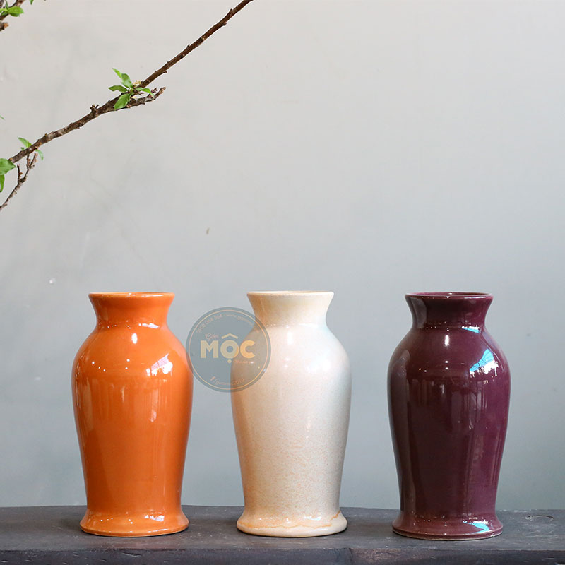 Cắm Hoa Tươi | Bóng | 4062 Bình Hoa Bốn Mùa 15x15x28 M10